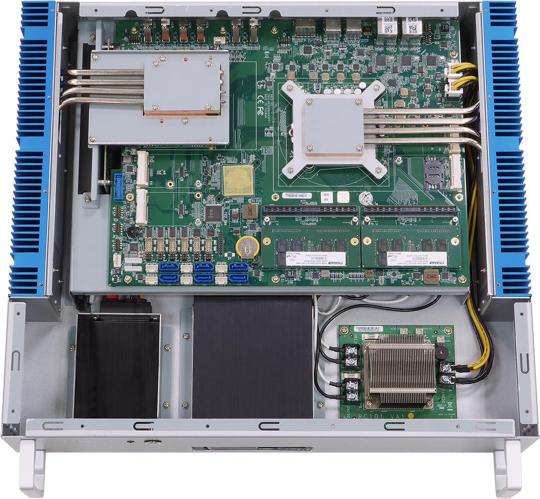 HORUS420 - 10GbE, Rackmount GPU Server Supporting 150W NVIDIA® GPU 