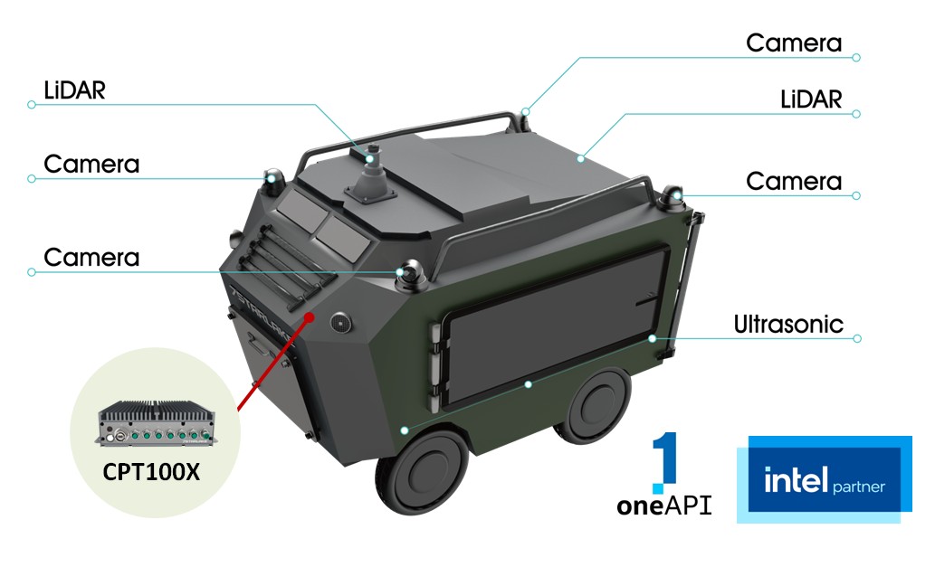 RPV20 Autonomous Patrol Vehicle with CPT100X