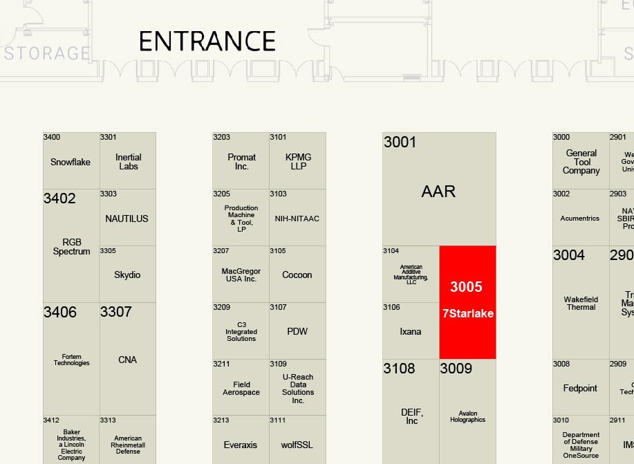 Booth map