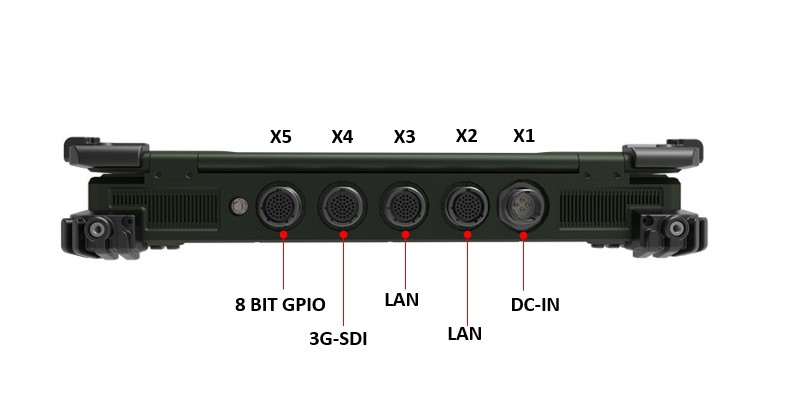 X7-Pro Laptop Military D38999 Ports